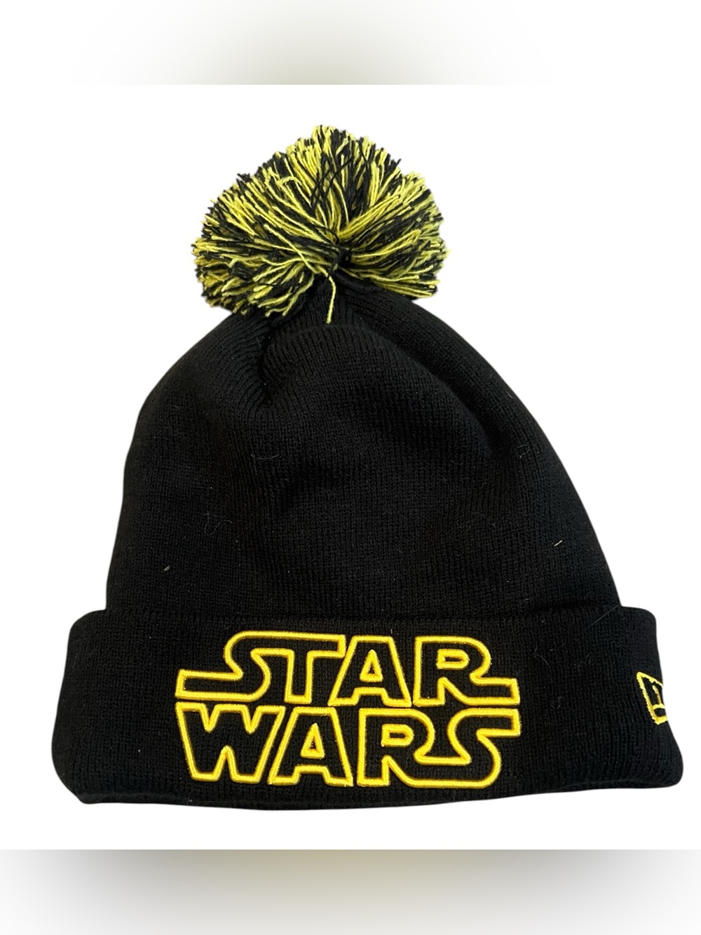 Star Wars Black & Yellow Knit Pom Hat